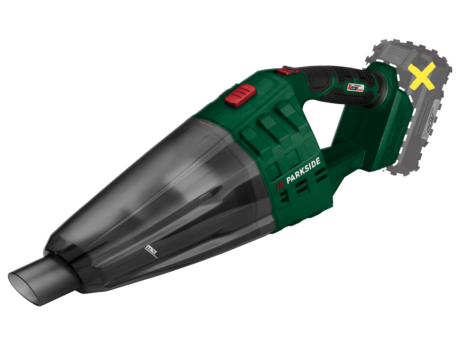 Aspirateur à main sans fil PHSSA 20-Li D2, 20 V - Image 5