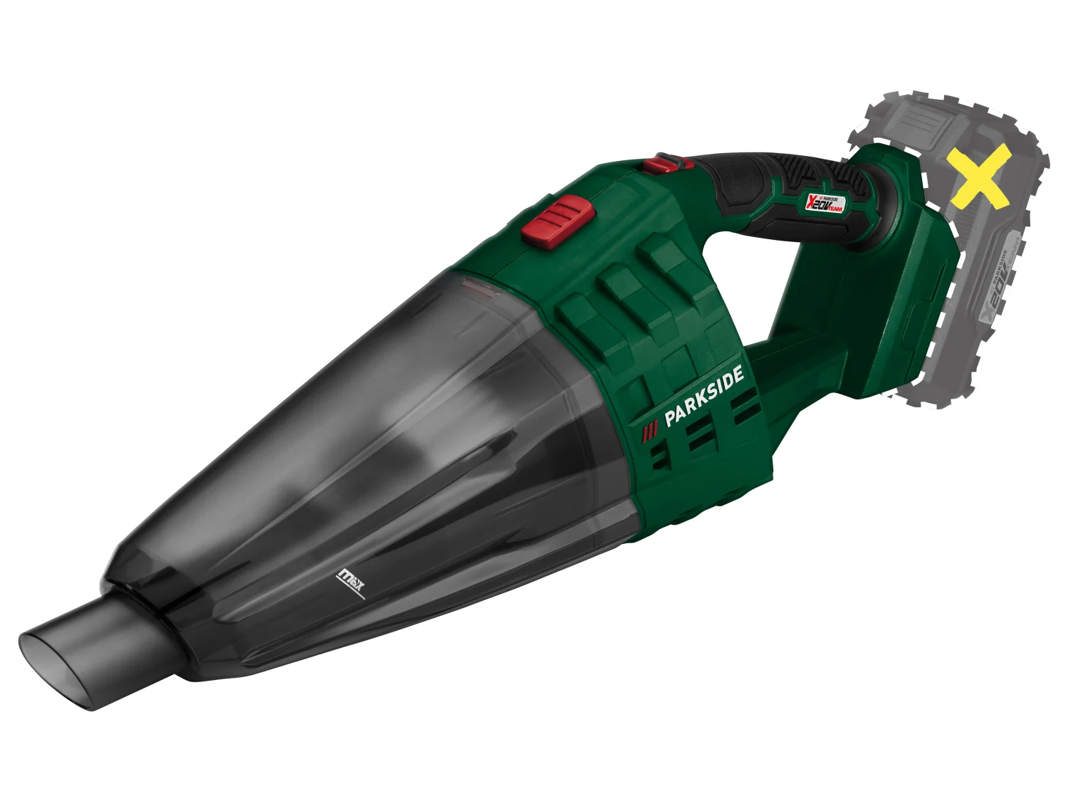 Aspirateur à main sans fil PHSSA 20-Li D2, 20 V - Image 3