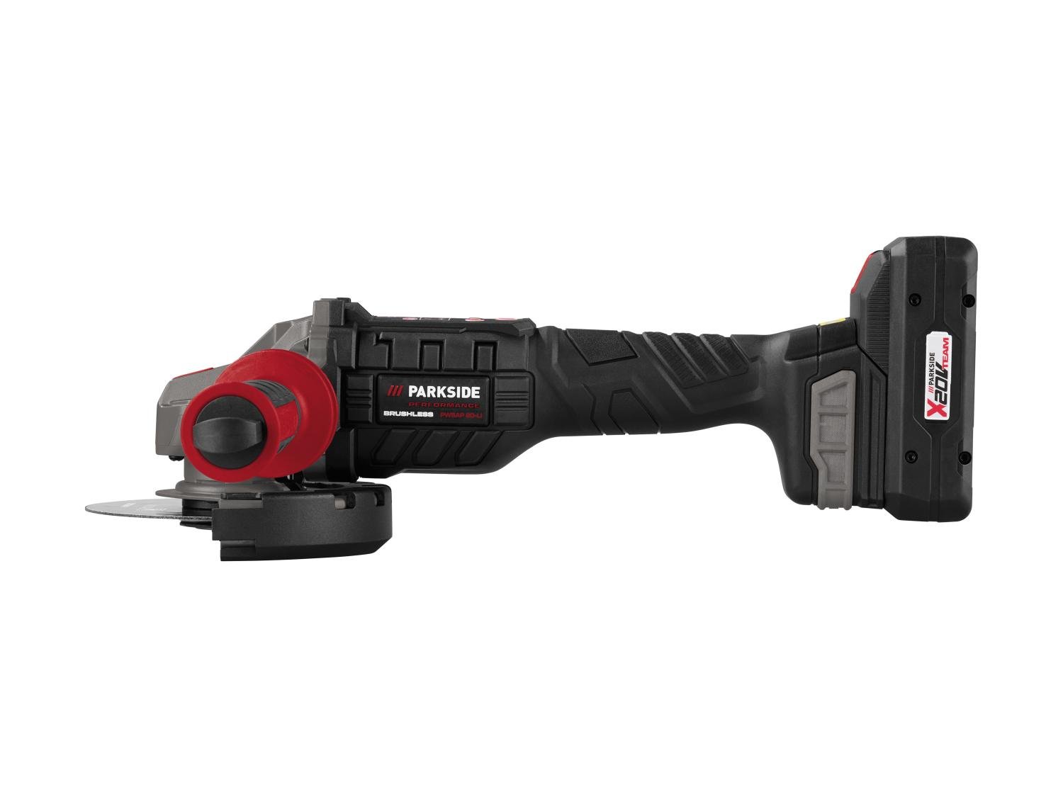 Set meuleuse d’angle sans fil PWSAP 20-Li F6 + batterie + chargeur, 20 V - Image 3