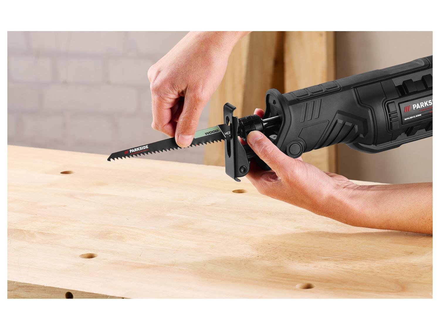 Scie sabre sans fil PSSAP 20-Li E6, 20 V - Image 5
