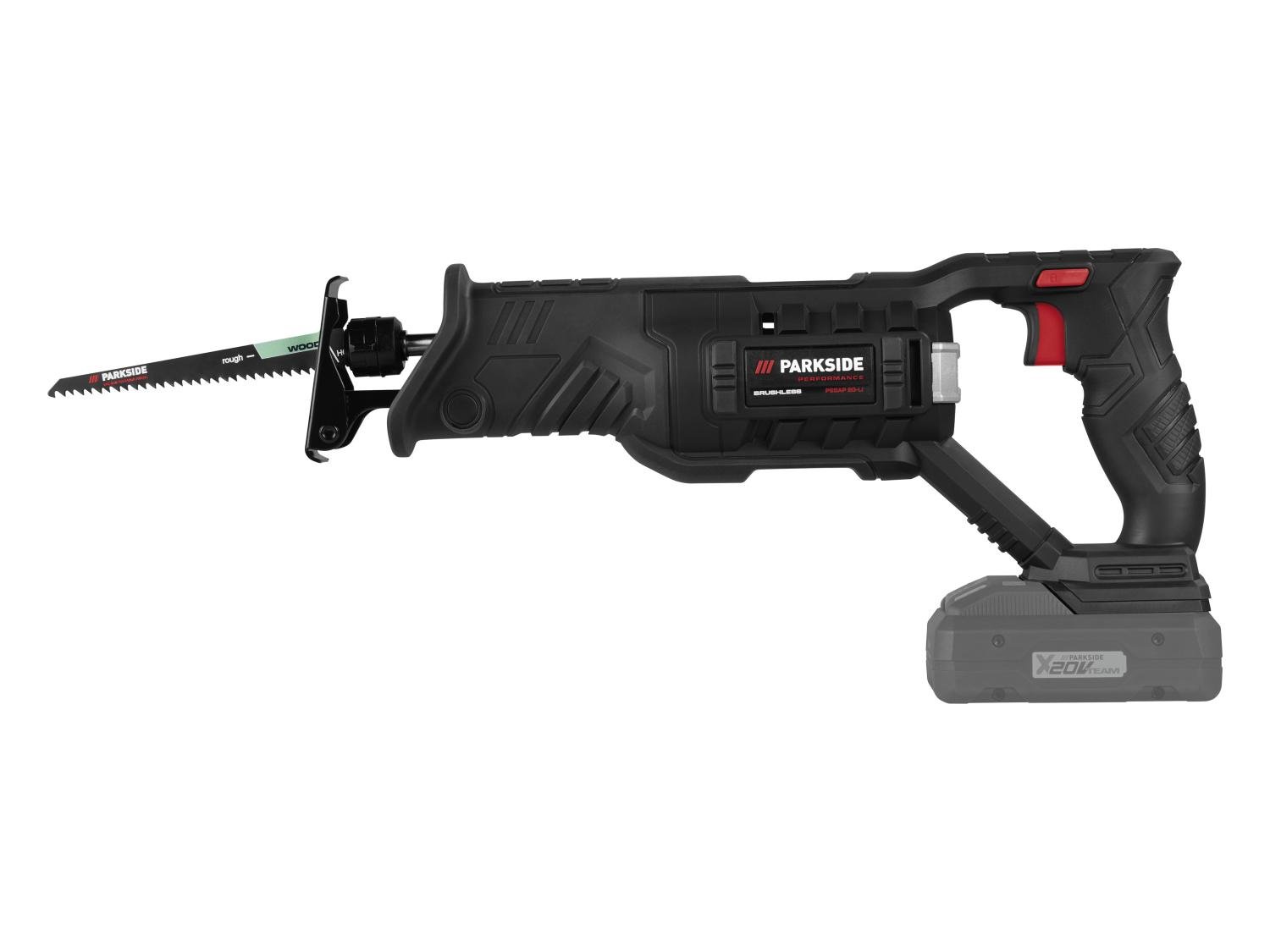 Scie sabre sans fil PSSAP 20-Li E6, 20 V - Image 2